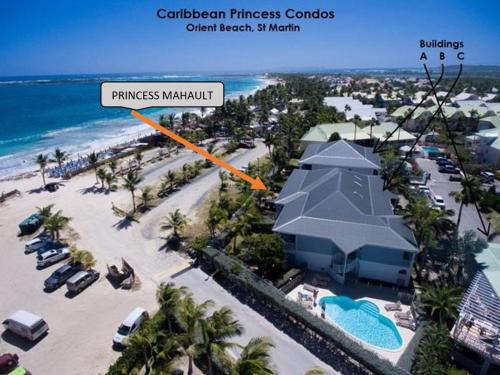 Orient Bay Apartment | Princess Mahault - Beachfront - Orient bay - luxury apartment