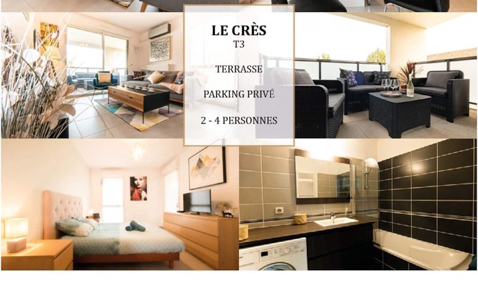 Castelnau-le-Lez Apartment | Private apartment - Terrace - Near Montpellier