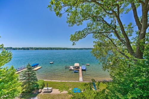 Three Rivers House | Private Dock and Stunning Views Corey Lake Getaway!