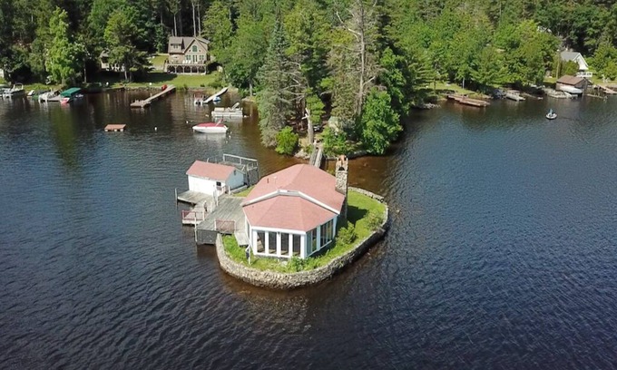 Otis Cottage | Private Island - Largest Fresh Water Reservoir in Mass