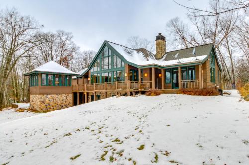 Jacobson House | Private Lake and Trail Access Home in Jacobson!