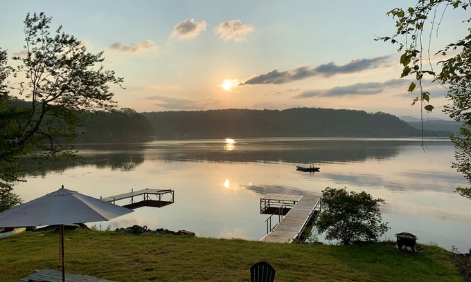 Fair Haven Cabin | Private lake-front cabin with walk-in access to water, next to state park.