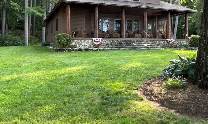 Holderness Cabin | Private Lakefront Rustic Camp on Squam Lake! Close to town.