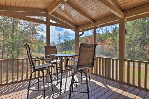 Purlear House | Private Mountain Creekside Cabin, with Hot Tub