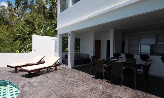 Maret Apartment | Private pool 1 bedroom Sea view apartment