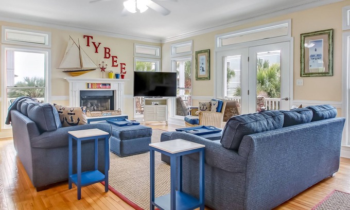 Tybee Island House | Private Pool | Oceanviews