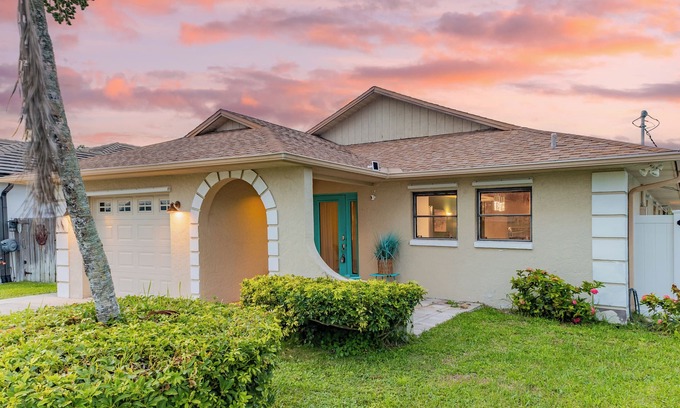Vanderbilt Beach House | Private Pool + Sunroom | Beach Escape at Manatee
