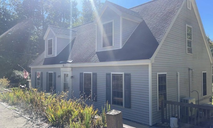 Wolfeboro House | Private Spacious & Sunny Bedroom and Bath in home