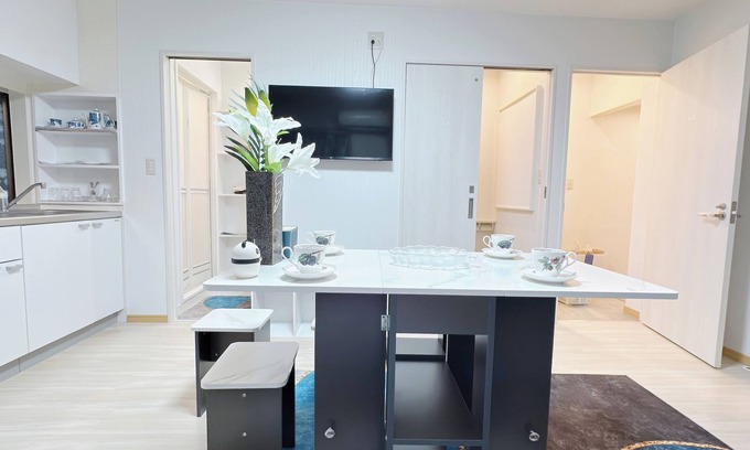 Taito House | Private villa.bathroom×2 toilet×2／Ueno Sta／Direct to the airport／free parking
