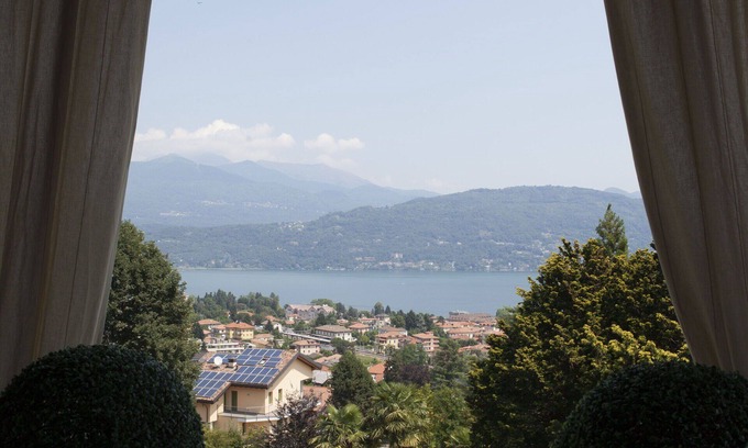 Baveno Villa | Private Villa with A/C, sauna, private pool, hot tub, WIFI, TV, patio, panoramic view, parking