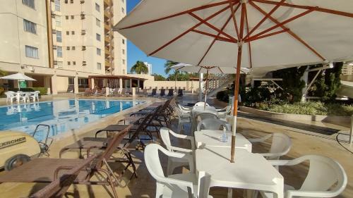 J Jeriquara Apartment | Prive das Thermas II Caldas Novas - ACHEI FERIAS - Com Roupa de Cama