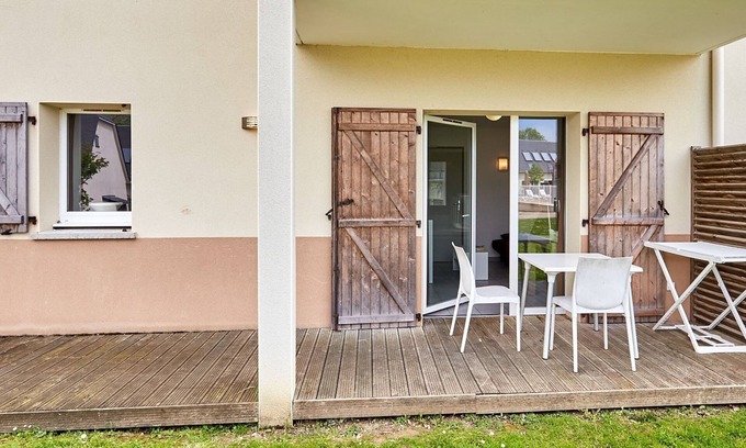 Auberville Condo | Proche de la Plage ! Appart avec Balcon/Terrasse !