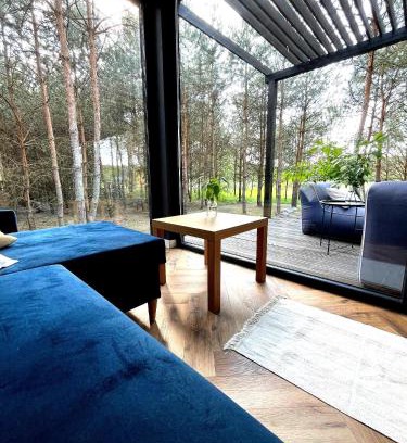 gmina Grabow nad Pilica Apartment | Przeszklony Tiny House w Lesie