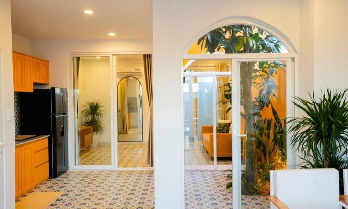 Cam Chau House | QCasa Mango - 3 bedroom villa with pool, kitchen, stunning view, work-desk, wifi