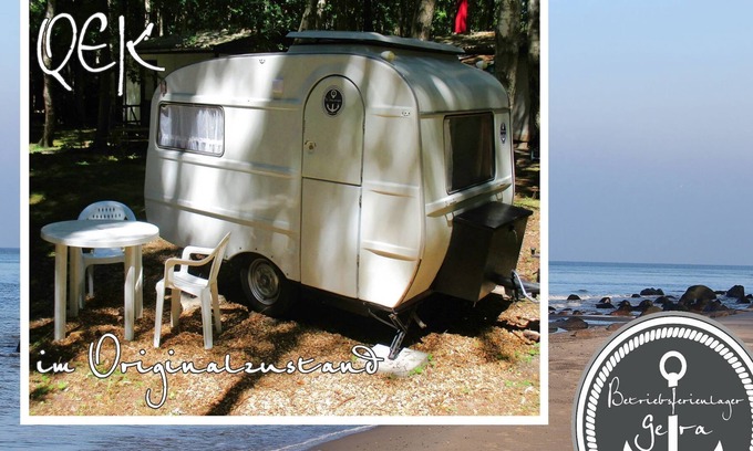 Kreptitz RV Rental | QEK 01 - OSTALGIE QEK DIRECTLY ON THE BEACH - Nonnevitz on Rügen