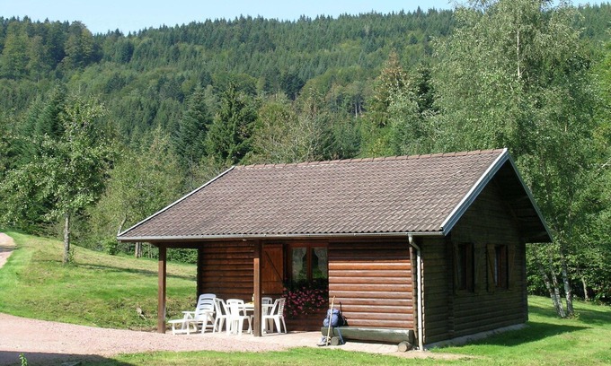Ventron Villa | Quaint Chalet in Ventron with Roofed Terrace