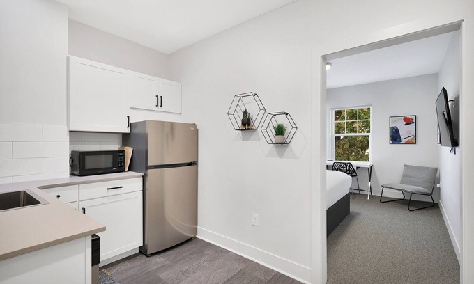 Mount Shasta Hotel | Queen Bed + Kitchen + Washer/Dryer, Mt Shasta #206