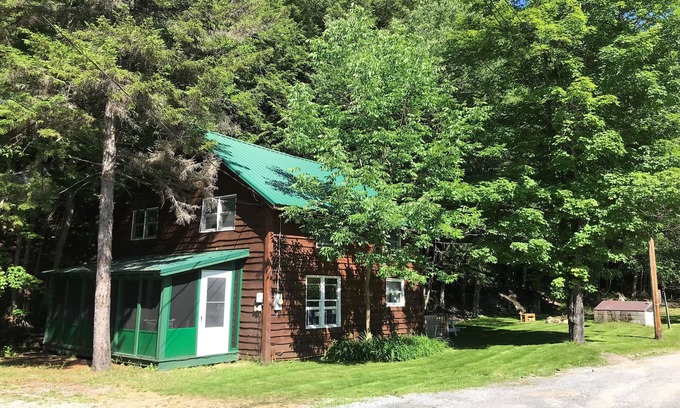 Inlet House | Quiet Adirondack camp in Inlet steps to ADK Beach, Lakes, Trails and Activities