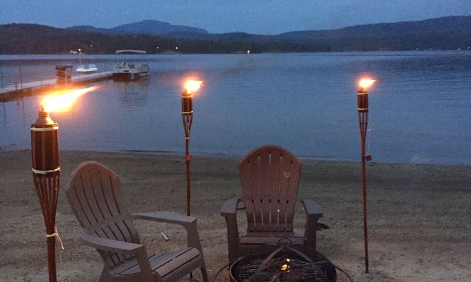 Schroon Lake Apartment | Quiet Getaway With Beautiful Beach View.