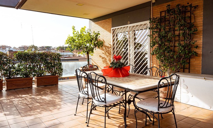 Quartiere XI Portuense Apartment | QUINTO PIANO, penthouse with panoramic terrace