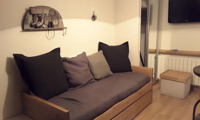 Plan Peisey Apartment | Résidence Les Melezes - 2 room flat for 4 people