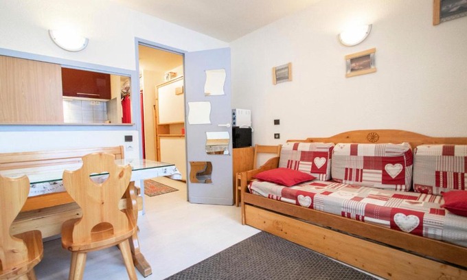 Valfrejus Apartment | Résidence Les Melezets 1 - Studio pour 3 Personnes 193145