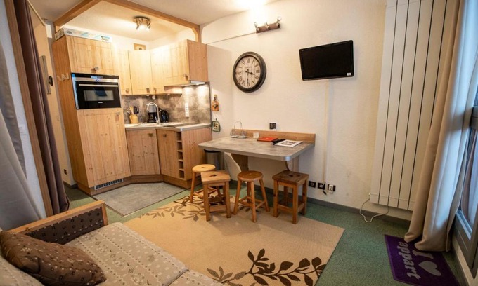 Valfrejus Apartment | Résidence Les Melezets 1 - Studio pour 3 Personnes 193211