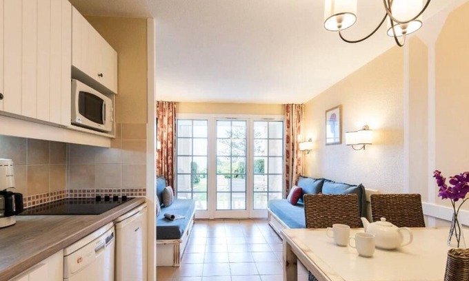 Behobie Apartment | Résidence Pierre & Vacances Le Domaine de Bordaberry - Studio for 4 people - 1 sleeping area - Terrace or balcony
