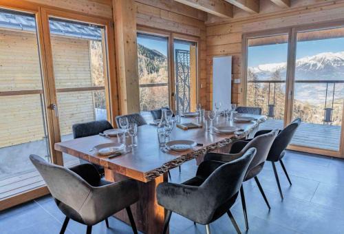 Les Orres Ski Chalet | Résidence Pramouton - Chalet moderne avec vue splendide sur la vallée MAE-0401