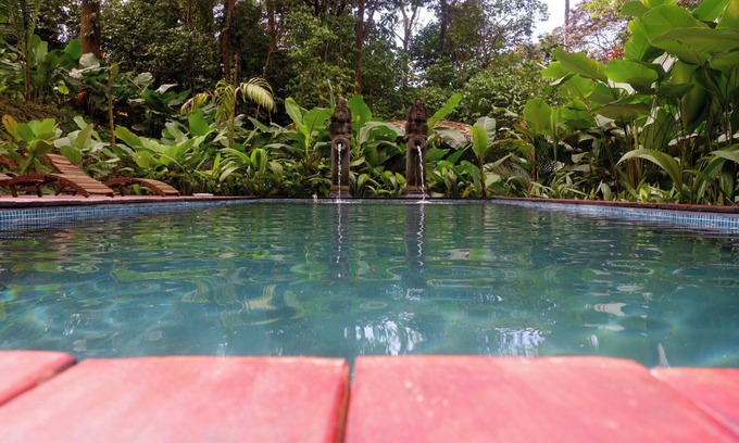 Hatillo House | Rainbow Lodge - 2BR Surf, Yoga & Pool Oasis Near Playa Linda Beach