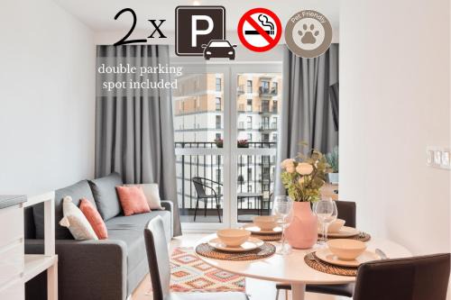Wlochy Apartment | Rakowska Home Double Parking - miejsce dla 2 aut w cenie- double parking spot included