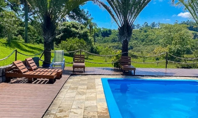 Biritiba-Mirim House | Recanto Chef - House with pool in Biritiba-Mirim