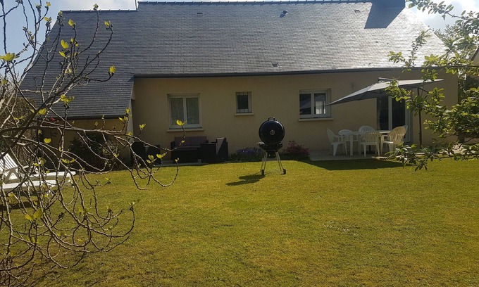 Lancieux House | Recent house by the sea 6/8 people classified 3 stars with internet