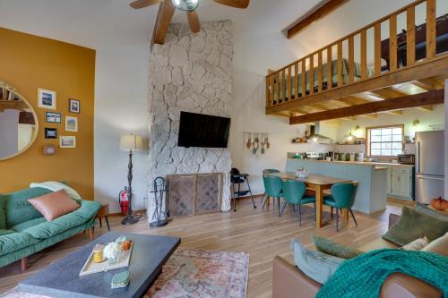 Red River House | Red River Home with Ski Slope, Mtn and River Views!