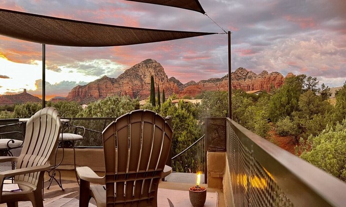 West Sedona Apartment | Red Rock with Views and Spa