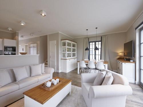 Kreptitz House | Reetland am Meer - Luxus Reetdachvilla mit 3 Schlafzimmern, Sauna und Kamin E17