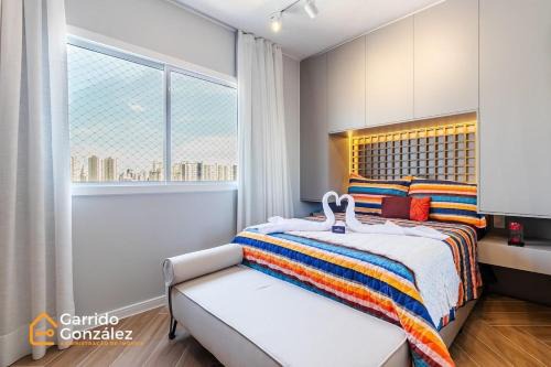 Belenzinho Apartment | Refrescante Studio no Metrô Belém/Ar Condicionado