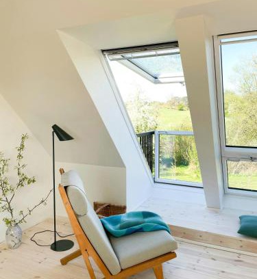 Hoeve Strand House | Refugie Med Skøn Udsigt I Veddinge Bakker