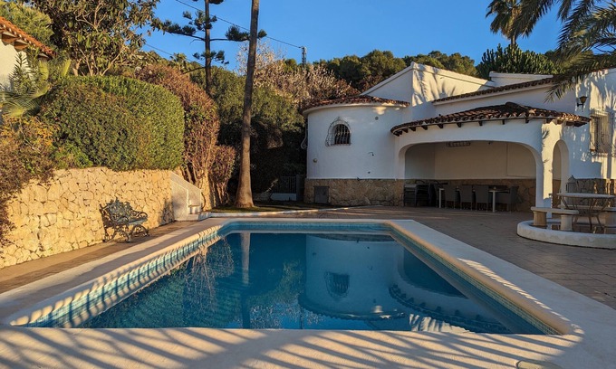 Paichi Villa | Refurbished family villa, private pool and hillside views, 5 mins to Moraira.