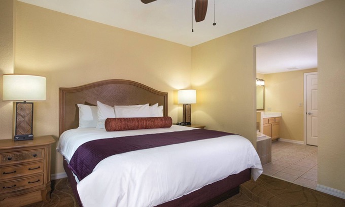 Survey Creek Resort | Relax at our Palm Tree secluded Resort with a poolside bar and waterslide