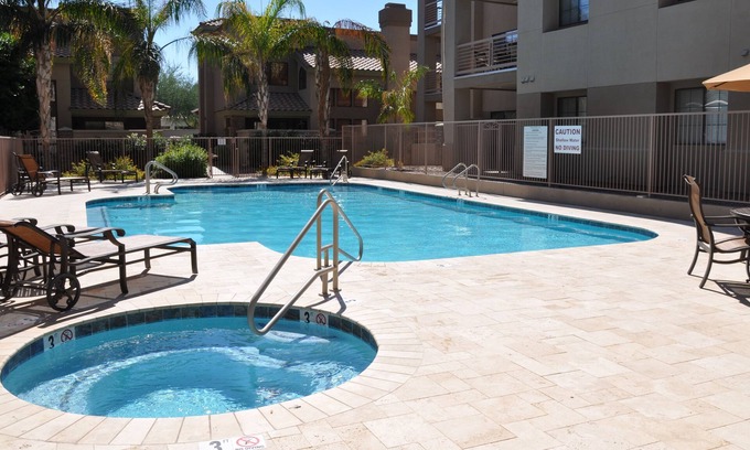 South Scottsdale Condo | Relax in beautiful and quiet Scottsdale condo. Heated pool/hot tub