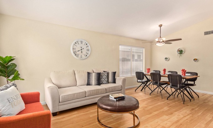 Chandler House | Relaxing Chandler Pool Escape with Game Room and Office