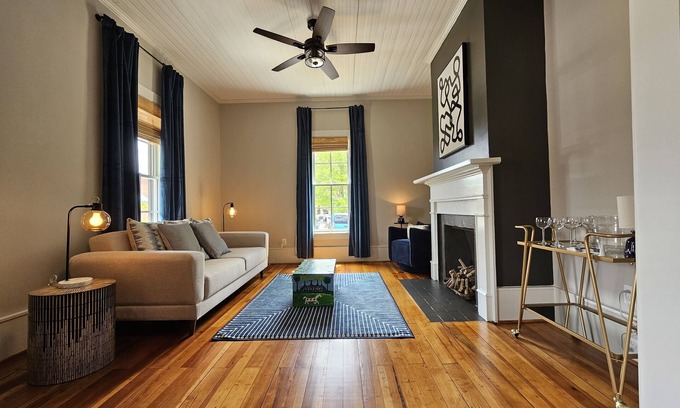 Winston - Salem House | Remodeled historic home! Steps away from dining & shops - Easy walk to Old Salem