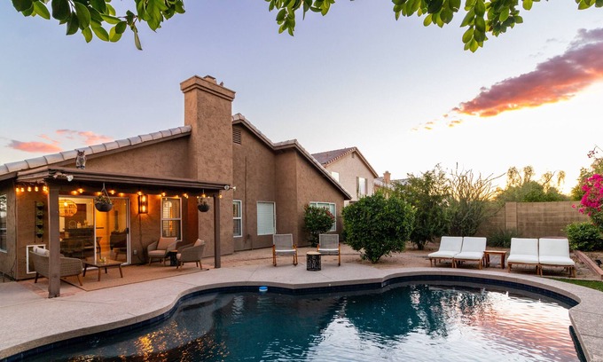 Paradise Valley Village House | Renee Getaway by Parsons Villas | Heated Pool, Private yard, Grill