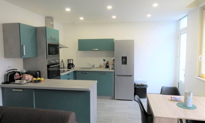 Perros-Guirec Apartment | Renovated apartment with well equipped WIFI in the city center of PERROS-GUIREC