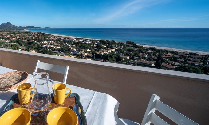 Costa Rei Apartment | Renovated apartment in Costa Rei with splendid views across the coast