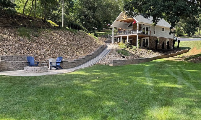 Dublin House | Renovated lake house on Claytor Lake with water access and boat dock