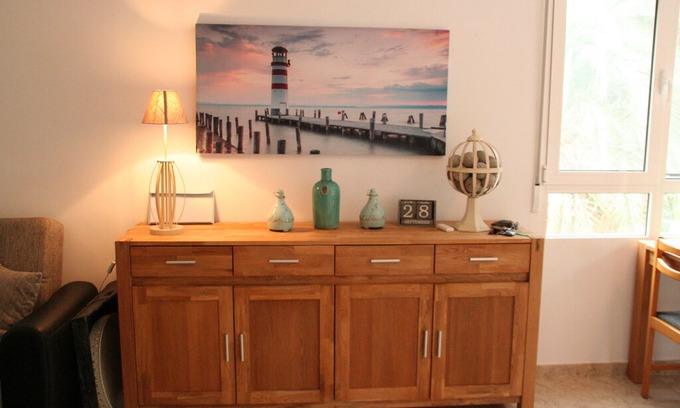Los Cuarteros Apartment | Renovated Luxury apartment five min walk from the beach of LO PAGAN