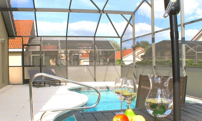 Solana Villa | *Renovated* Private Pool Resort Home near Disney
