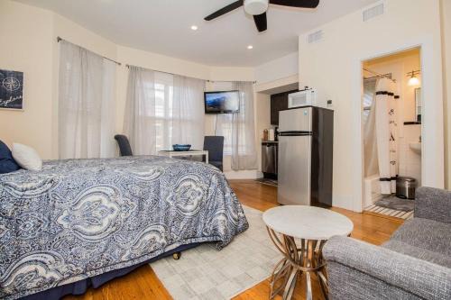 Cleveland Circle House | Renovated, Sunny, Spacious Studio In Boston